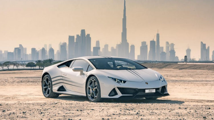 Lamborghini Hurac\u00e1n Evo 2020 For Rent In Dubai | Parklane Car Rental