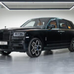 Rolls Royce Cullinan Black Badge For Rent in Dubai with Parklanecarrrental