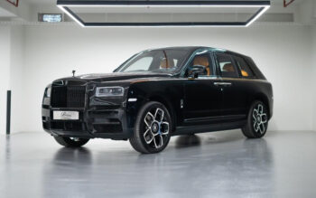 Rolls Royce Cullinan Black Badge For Rent in Dubai with Parklanecarrrental
